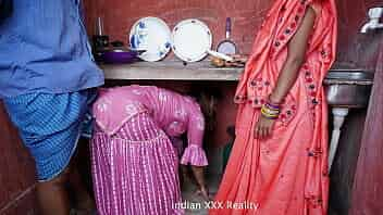 Indian step Family in Kitchen XXX in hindi video