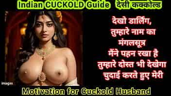 Indian Desi cuckold imagination video