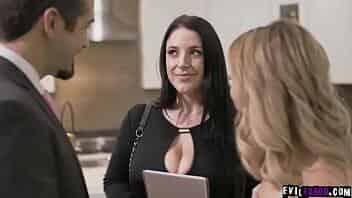 Angela White helps Jane Wilde to fix her sex life that was ruined up by AI robot video