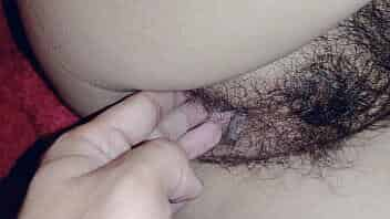 Indian Wife PinkyRai  hairy pussy getting fingered by her brother in law until she cums. video