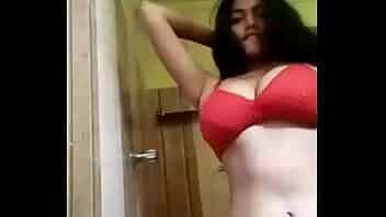 Deshi indian girl in red bikini get naked video