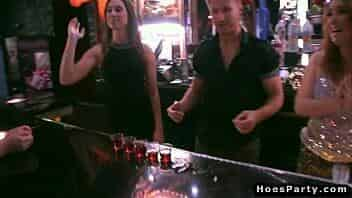 Bartenders fucking teens after party video